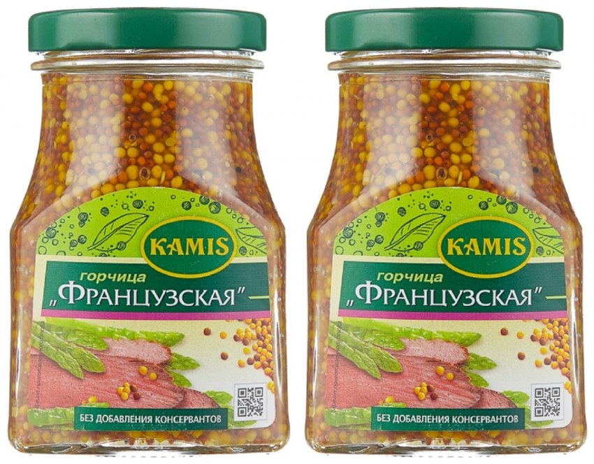 Камис горчица французская 185гр