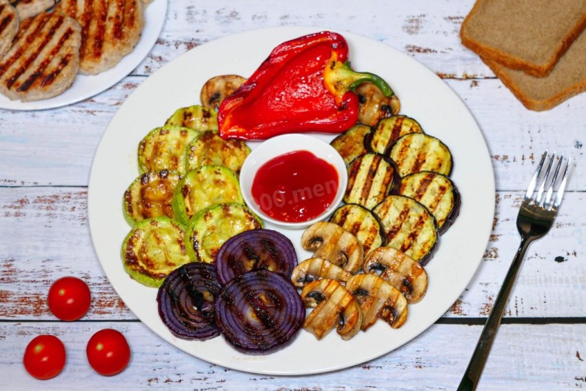 Шашлык из овощей