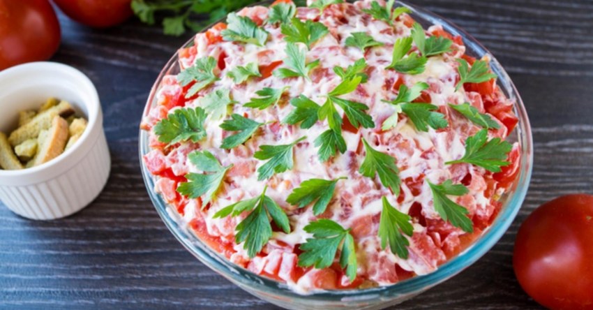 Сыр Фета с помидорами