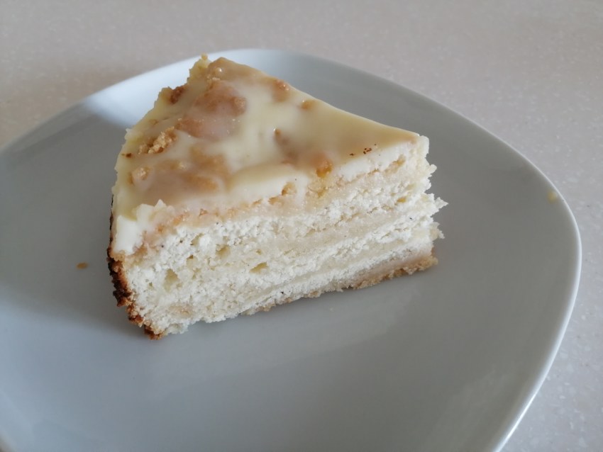 Пирог с творогом и лимоном