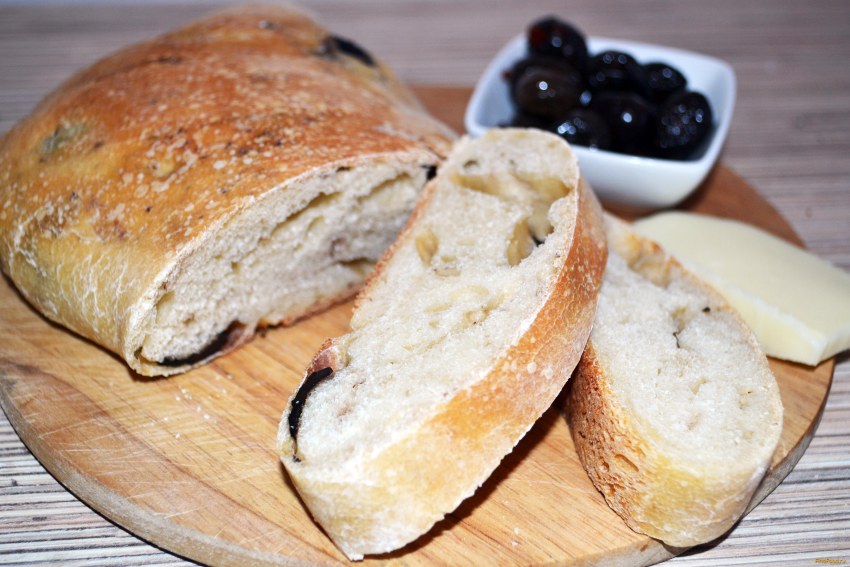 Булочки с оливками