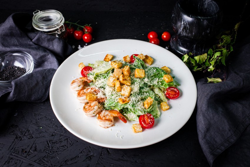 Shrimp Caesar Salad