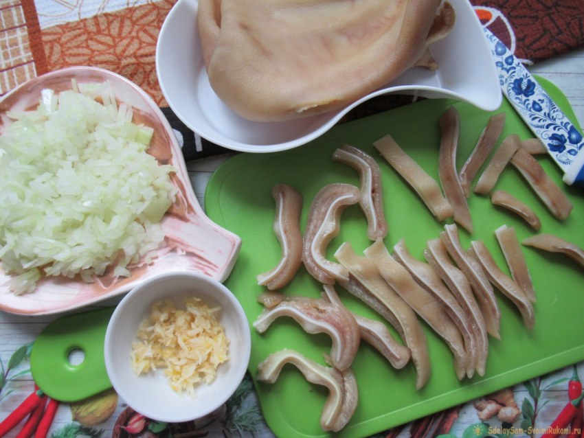 Свиные ушки продукт