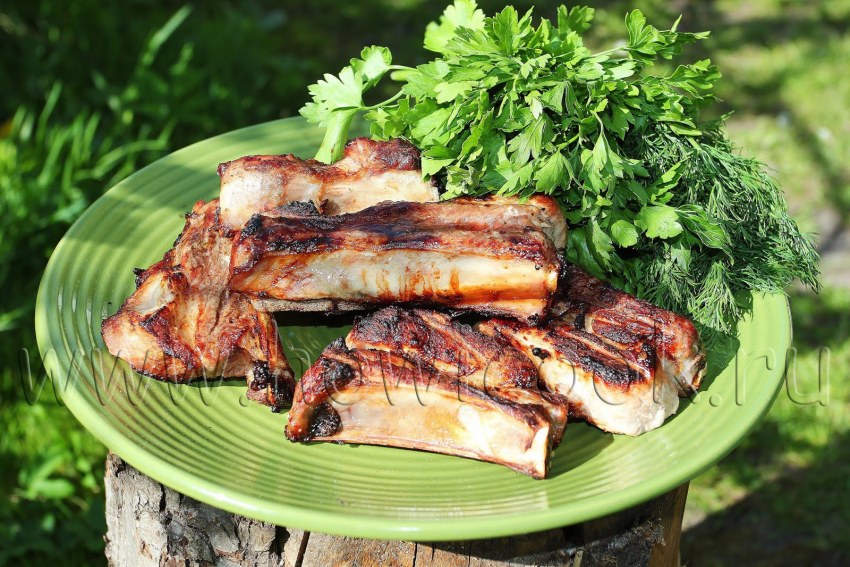 Ребра Толстого края back Ribs