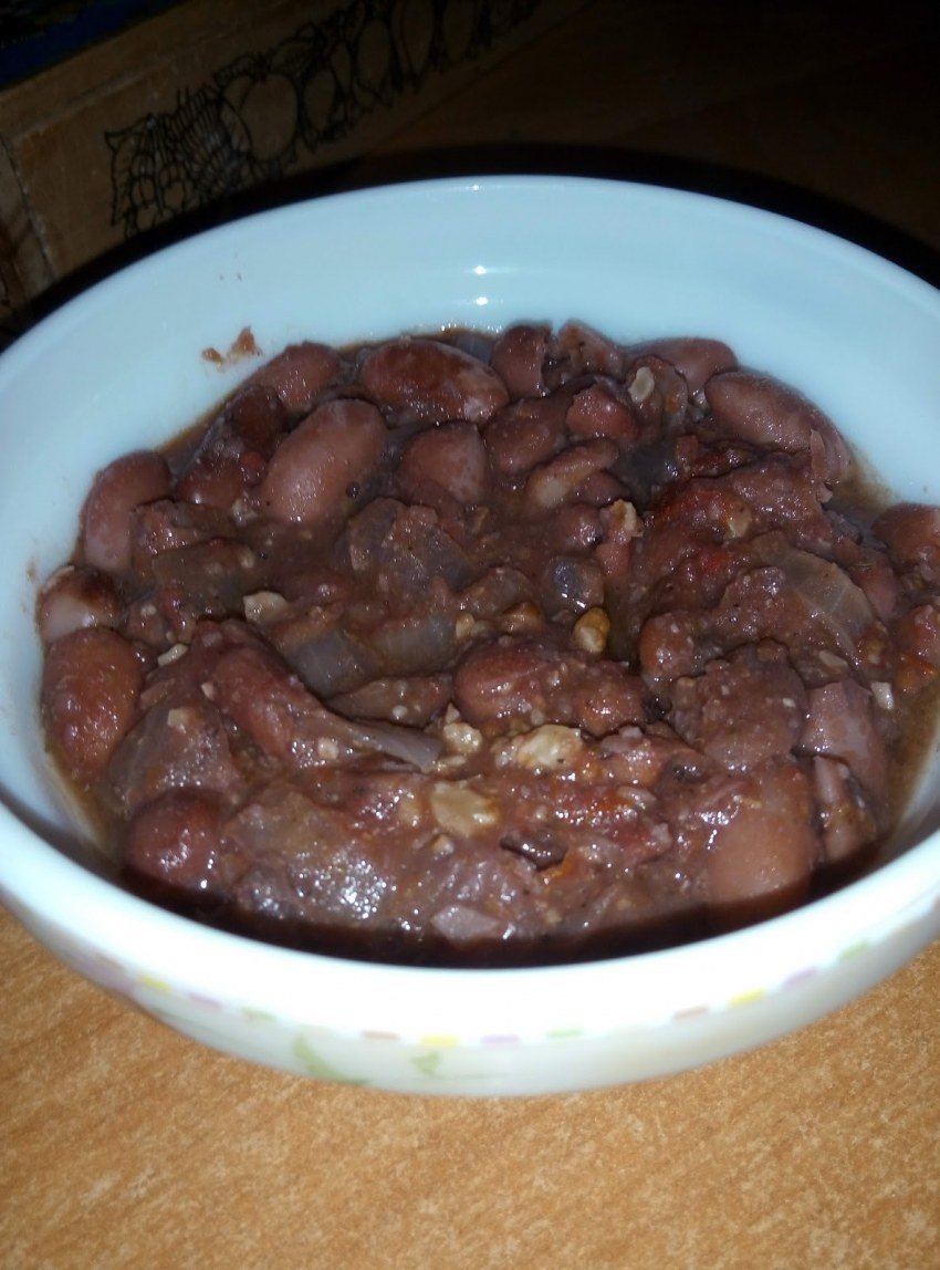 Лобио с белой фасолью