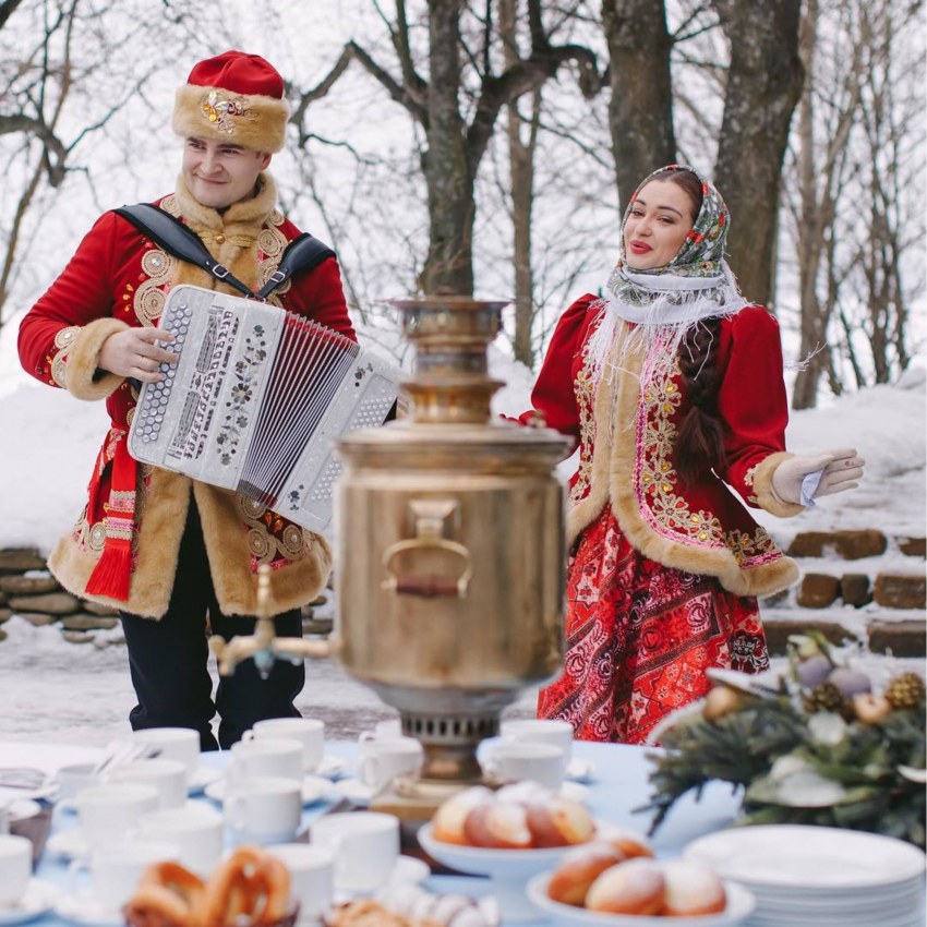 Баннер самовар