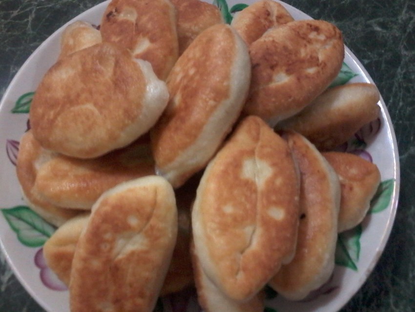 Пирожки с картошкой жареные
