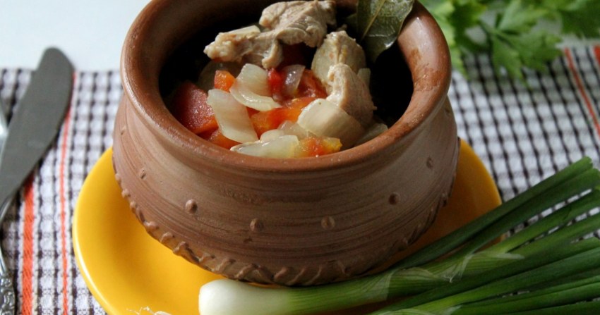 Мясо гармошка