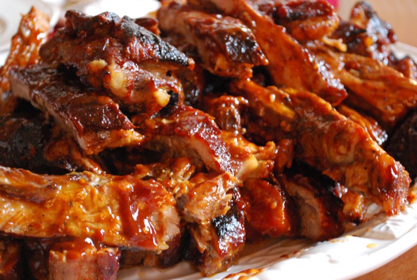 Ребра BBQ В духовке