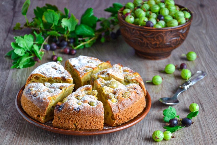 Пироги с крыжовником