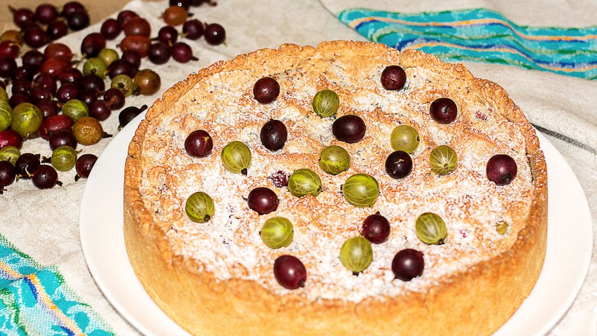 Пирог с маскарпоне