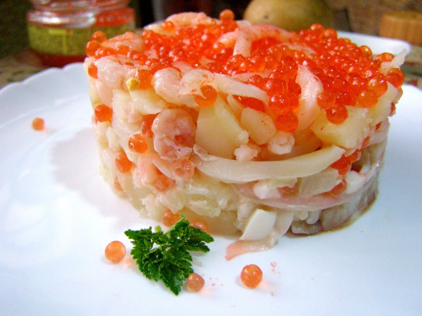 Салат Царский с курицей