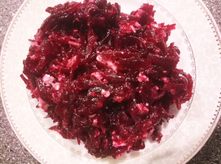 Салат с красной капустой