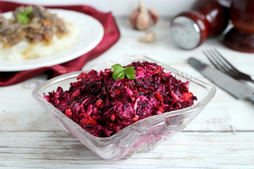 Свекла с сыром