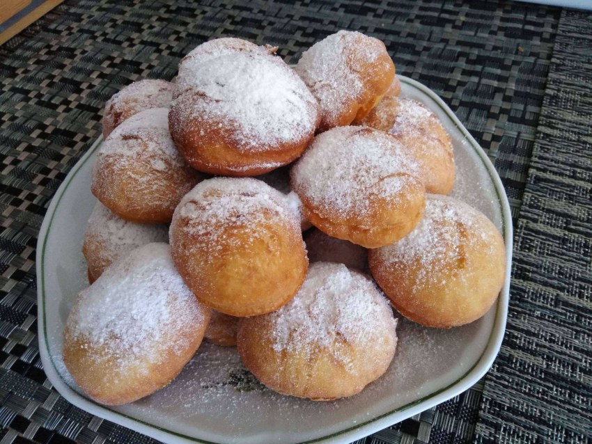 Пышки без дрожжей