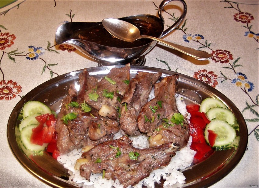 Баранина ягнятина blyuda