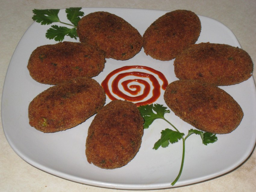 Котлеты из ротана в духовке