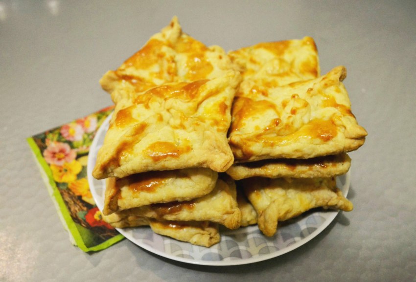 Пирог из лаваша на сковородке