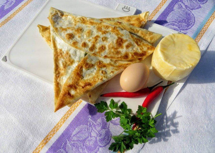 Хачапури с сыром жареные