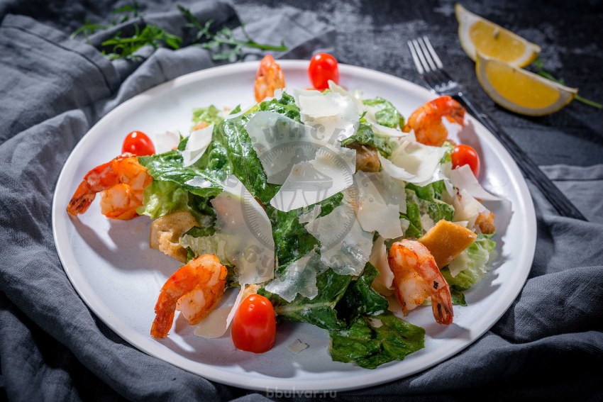 Лангустины с рукколой
