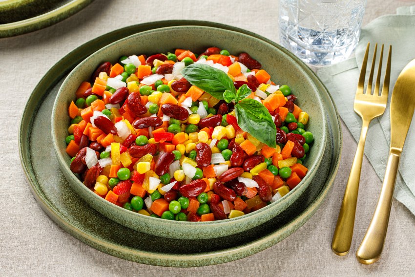 Паэлья с курицей и овощами