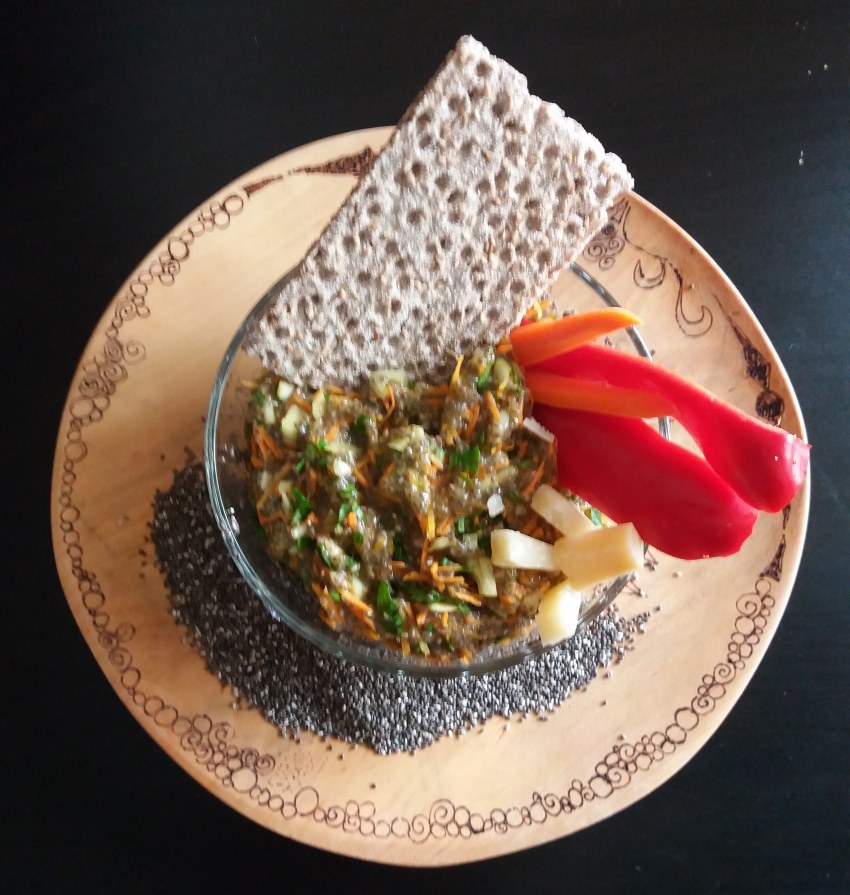 Салат со свеклой и граната