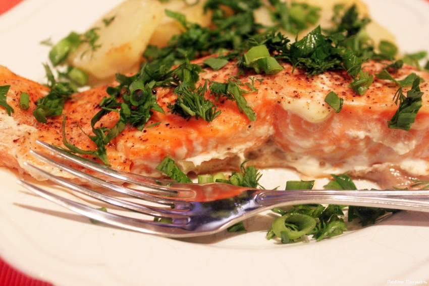 Рыба с картошкой