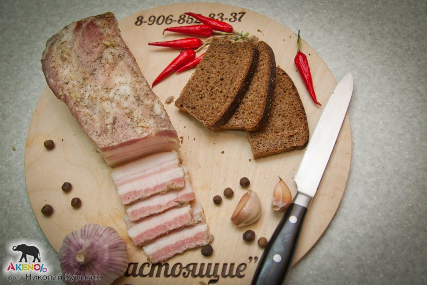 Сало белорусское ~ 350г
