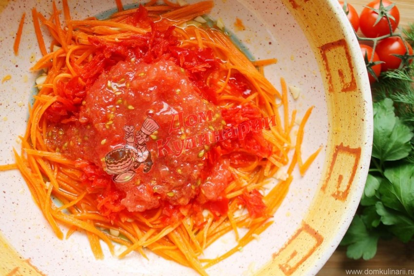 Салат с цветной капустой