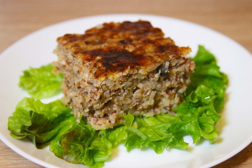 Крупеник из перловки