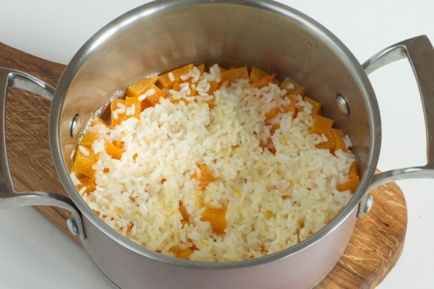 Кукурузно тыквенная каша