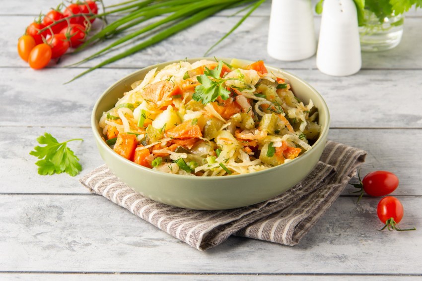 Обжорка с корейской морковкой