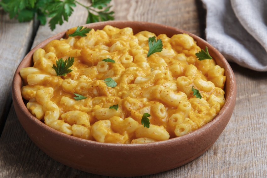 Макароны отварные с сыром
