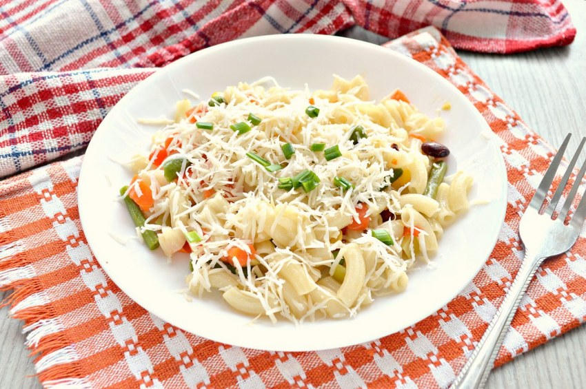 Спагетти с сыром