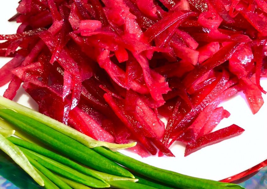 Салат из запечённых овощей с рисом