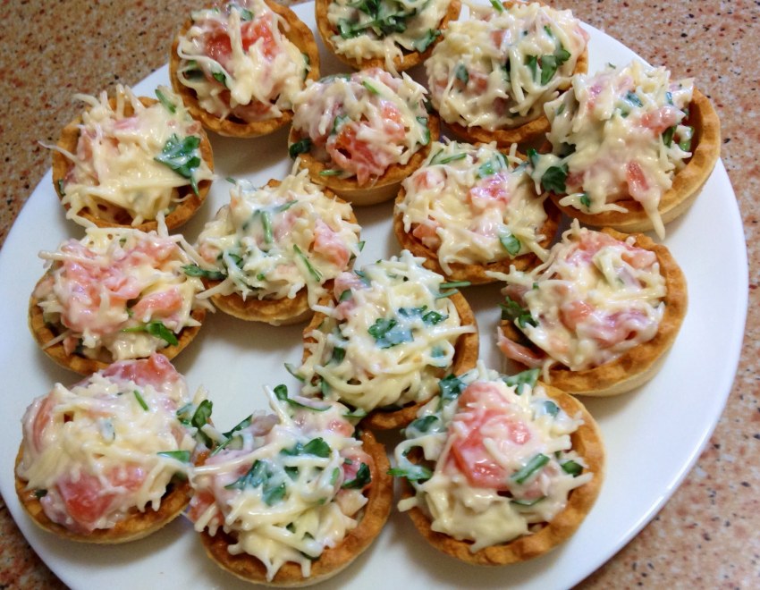 Порционная мини пицца