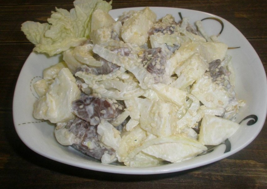 Сельдь в сметане