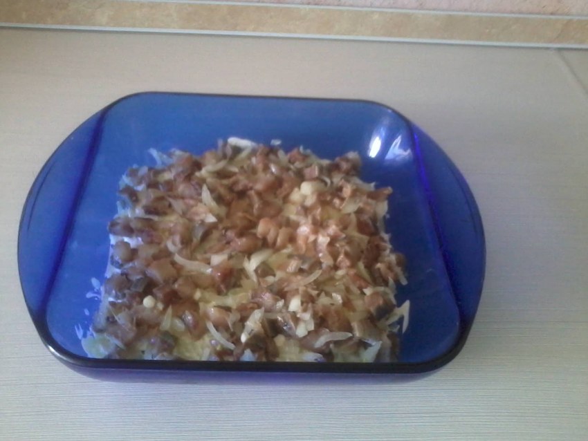 Салат из селедки
