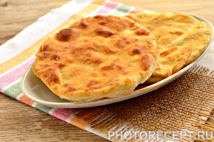 Лепешка с кунжутом