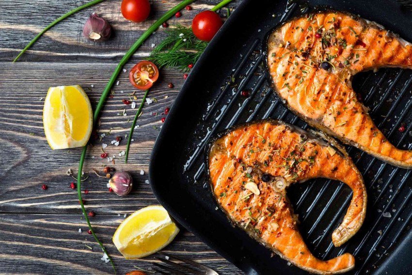 Salmon Steak стейк из лосося