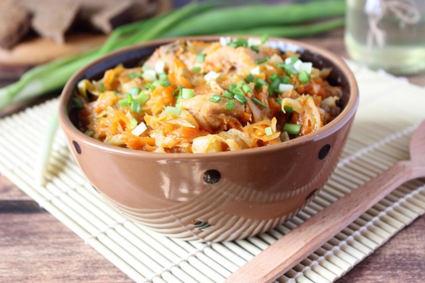 Рис с мясом и овощами