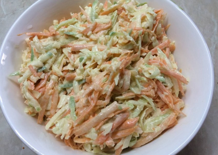 Салат Ташкент с редькой и говядиной