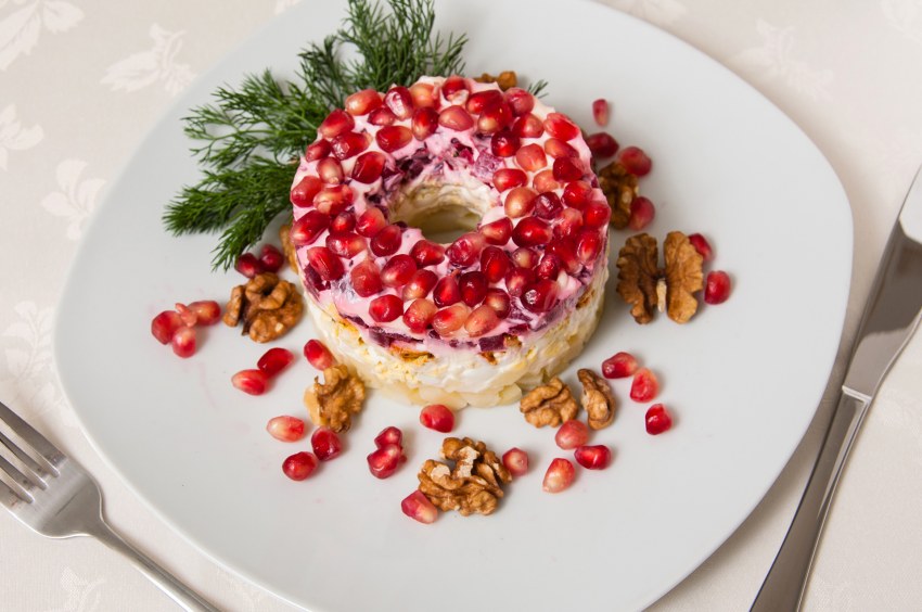 Салат пряный Восток Грузинская кухня