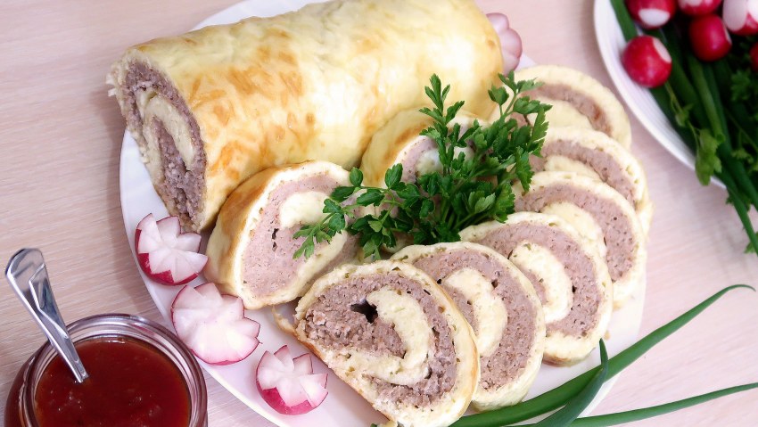 Рулет мясной говяжий