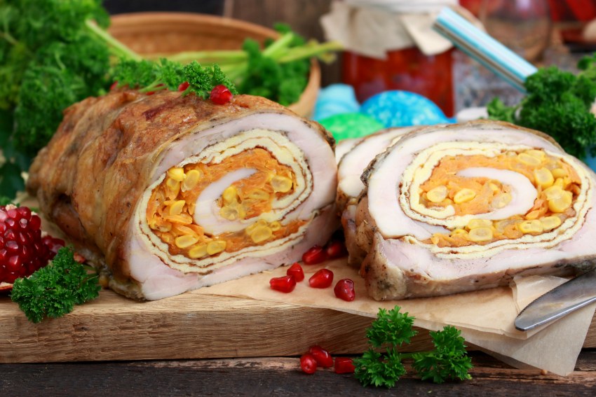 Мясные рулетики