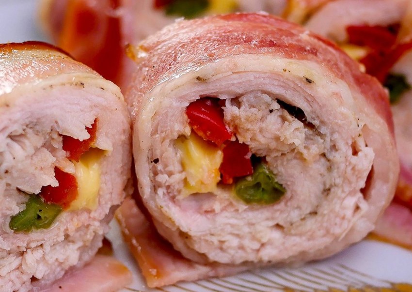 Сочные мясные рулетики