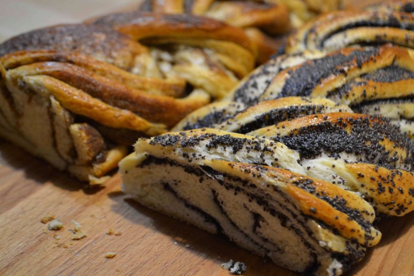 Кулебяка с маком