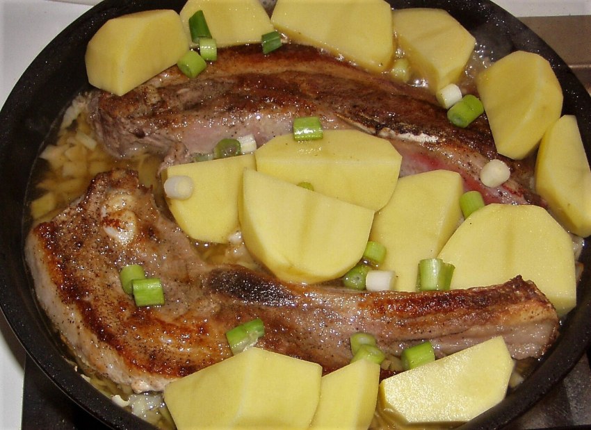 Жареная грудинка