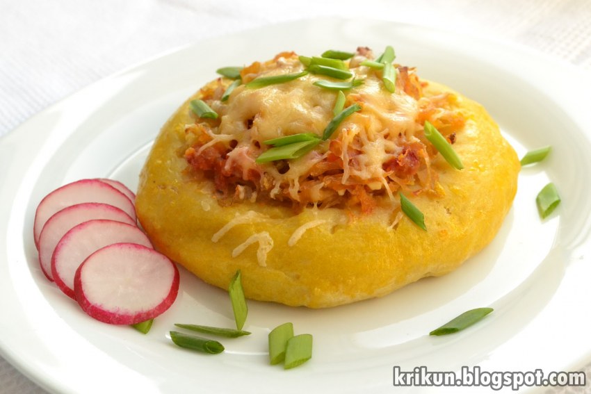 Шаньги с картошкой и грибами