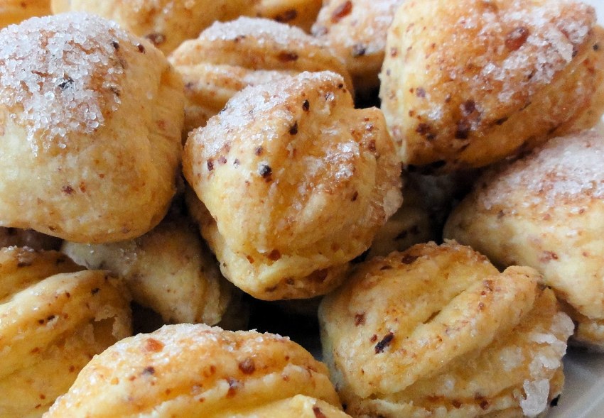 Печенье розочки из творога